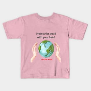 Preserving the environment Kids T-Shirt